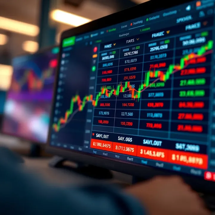 Comparison of Top Forex Brokers for Indian Traders Chart showing various forex broker ratings and features for Indian traders