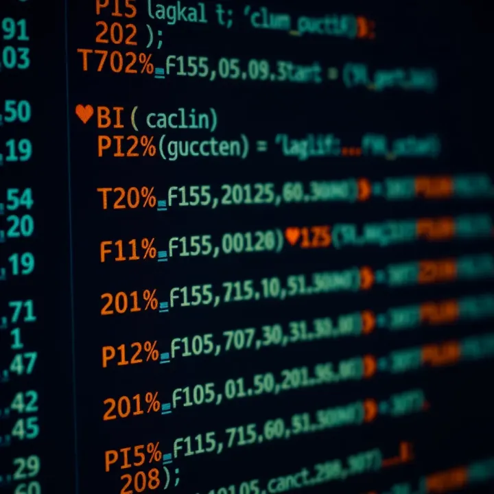 Code snippet showing binary search implementation in C programming language