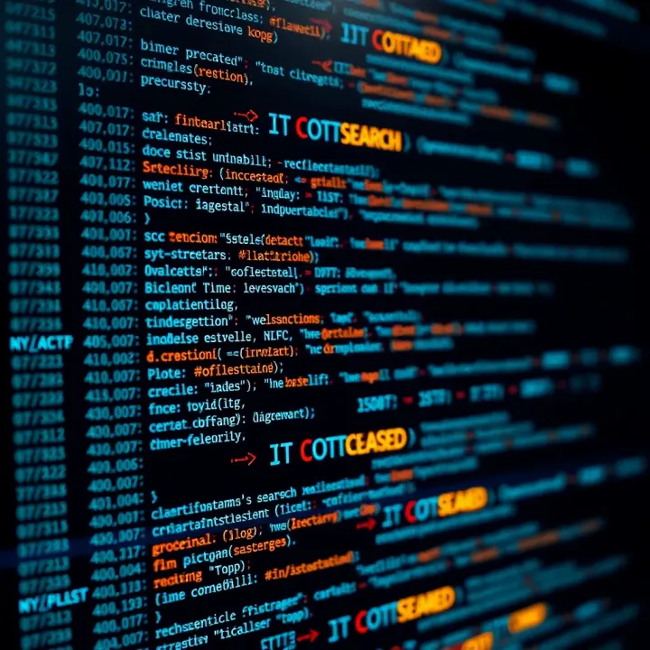 Code snippet demonstrating binary search implementation in popular programming language