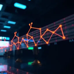 Illustration of binary search tree traversal highlighting node visits in an in-order sequence