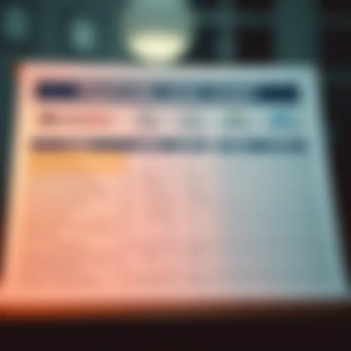 Feature and Cost Comparison of Leading Trading Applications Comparison chart highlighting features, fees, and security of top trading apps in India