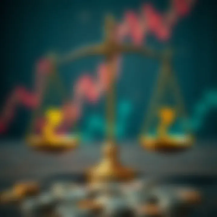 Visual representation of legal scales with Indian rupee symbol highlighting regulatory environment
