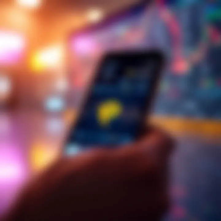 Secure Cryptocurrency Trading Interface for Indian Investors Smartphone displaying a secure cryptocurrency trading platform with Indian Rupee symbols