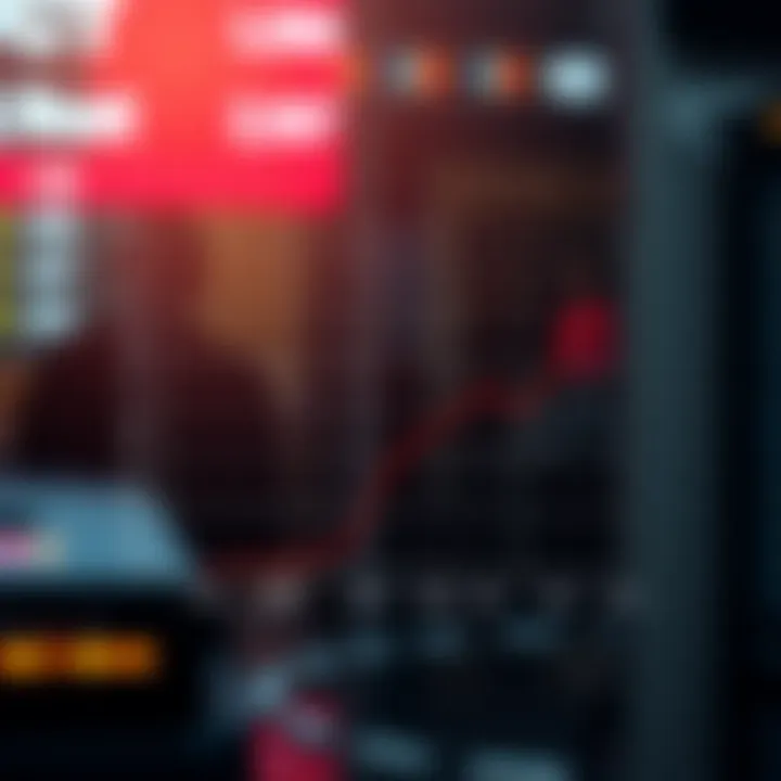 Graph showing efficiency comparison between linear and binary search on sorted data