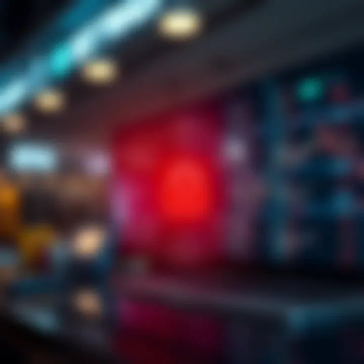 Diagram illustrating key security elements protecting online trading platforms