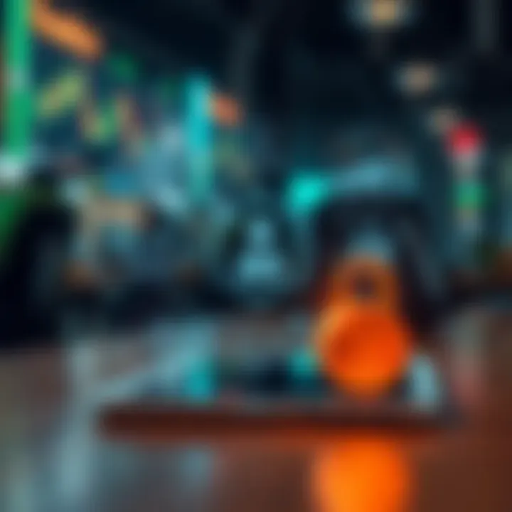 Illustration of regulatory compliance symbols and secure transaction icons representing safe trading environment