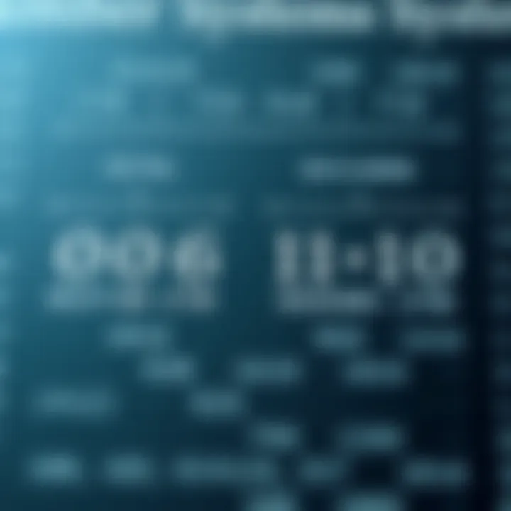Diagram showing the relationship between octal and binary number systems with base values