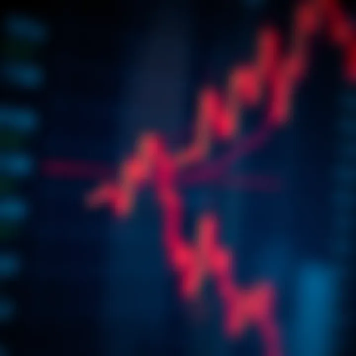 Diagram of a doji candlestick representing market indecision and potential trend change