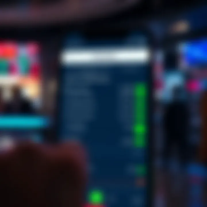 User interface displaying key features and security options of a digital trading application