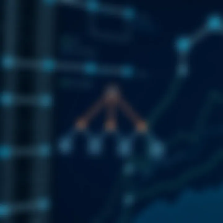 Diagram illustrating nodes in a binary tree highlighting the lowest common ancestor