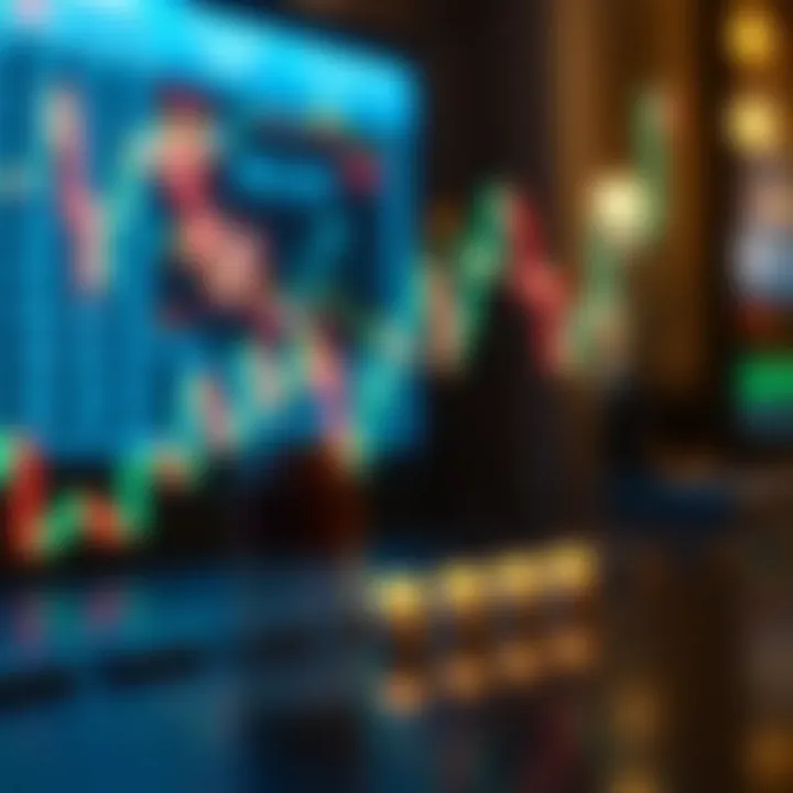 Illustration showing interpretation of candle formations to predict market trends
