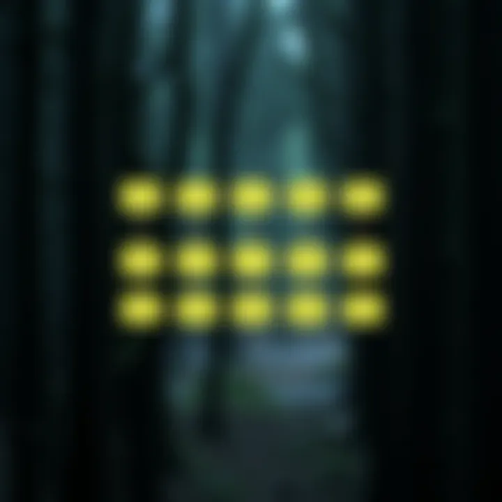 Illustration of different traversal orders in a binary search tree visually represented