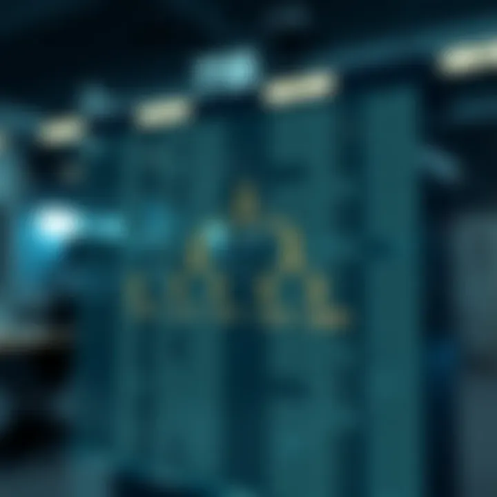 Diagram illustrating the structure of an optimal binary search tree with weighted nodes representing access probabilities