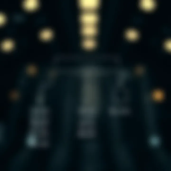 Diagram of a binary search tree showing optimized node arrangement to minimize search cost