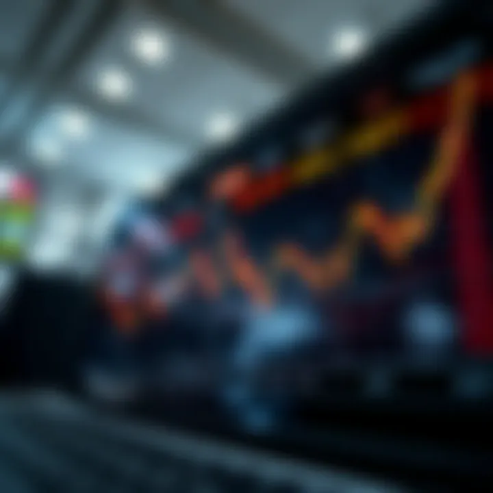 Graph showing stock price fluctuations emphasizing volatility in Indian markets