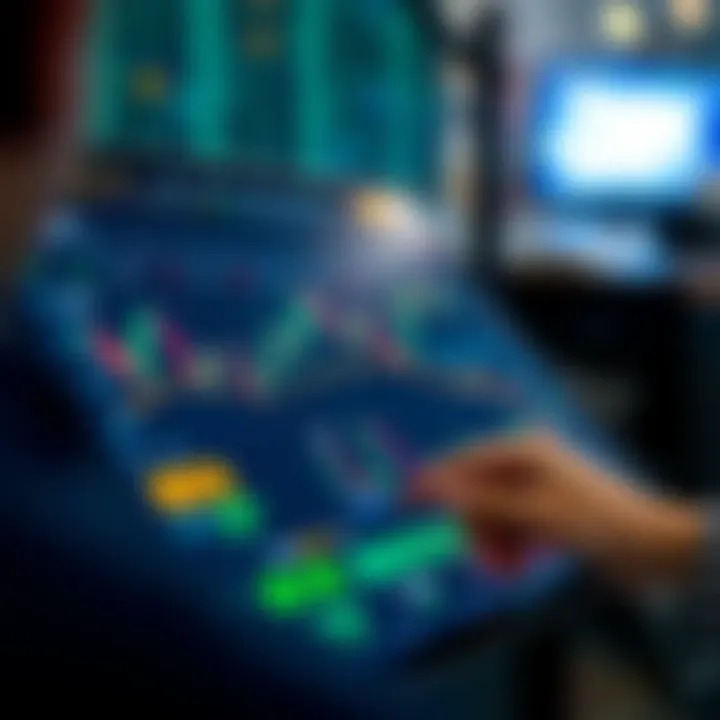 User-friendly trading app interface displaying charts and market data