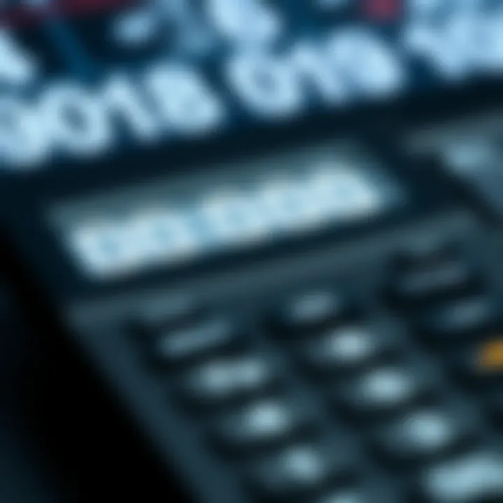 Calculator display illustrating binary arithmetic calculations