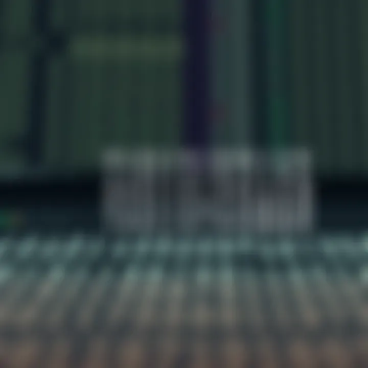 Graphic showing the binary search process on a sorted array, demonstrating the division of the search space to locate the target efficiently