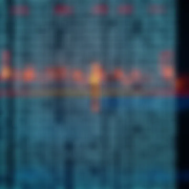 Illustration showing the binary search technique dividing a sorted array into halves to locate a target value