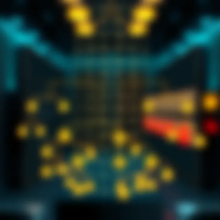 Visualization of a binary tree highlighting nodes visible from the left perspective