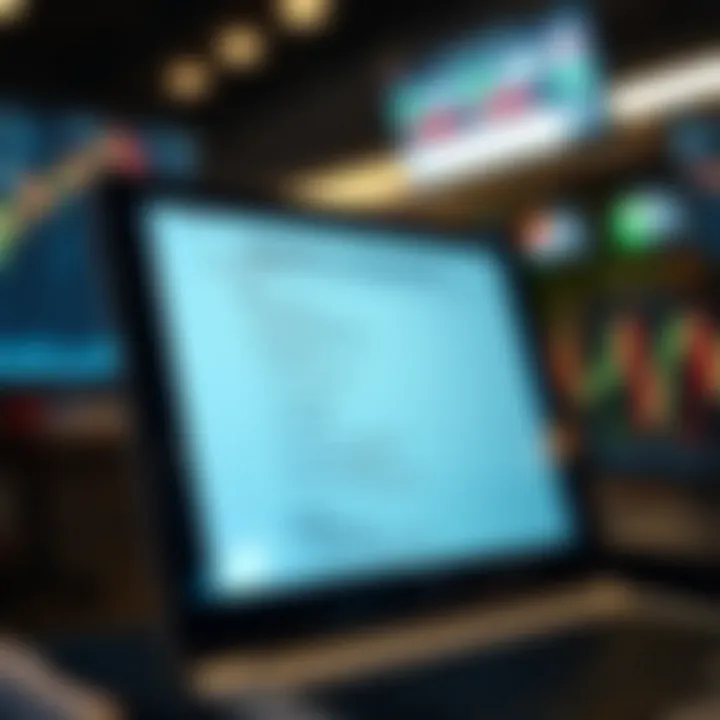 Graphic showing a checklist of criteria to identify legitimate binary trading platforms on a digital interface