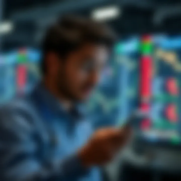 Conceptual illustration of regulatory compliance and data protection for trading apps in India