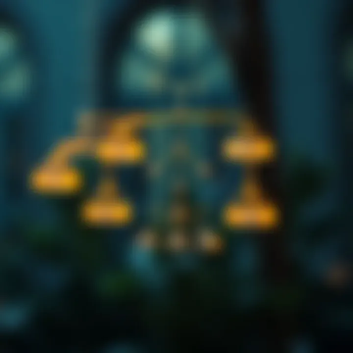 Diagram illustrating the structure and traversal paths of a one way threaded binary tree