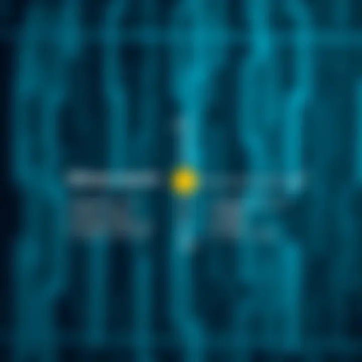 Diagram showing binary search dividing a sorted list to locate a target efficiently