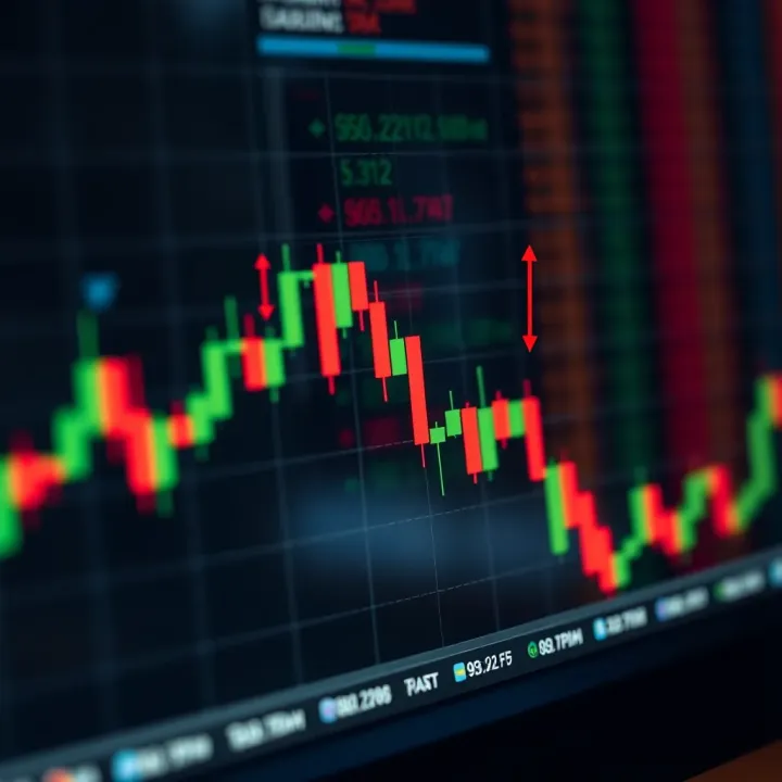 Illustration of bullish engulfing and hammer candlestick patterns highlighting entry points for traders
