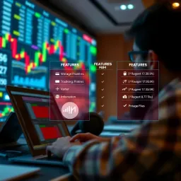 Comparison of features such as charges, security, and usability among popular online stock trading platforms