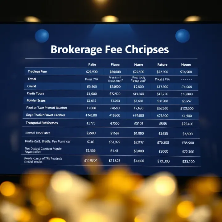 Brokerage Fee Comparison of Popular Trading Apps in India Comparison chart showing brokerage fees and features of popular trading platforms in India