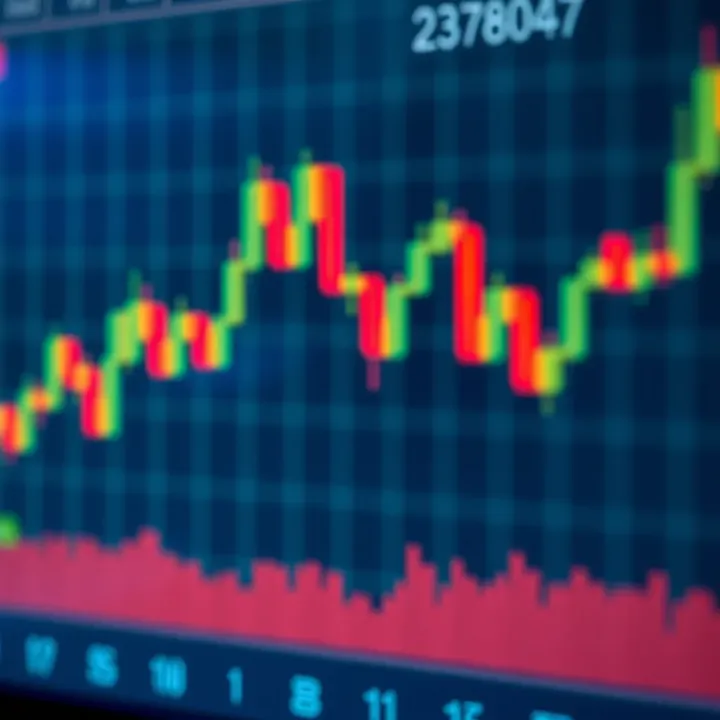 Bearish harami candlestick pattern showing possible trend weakening