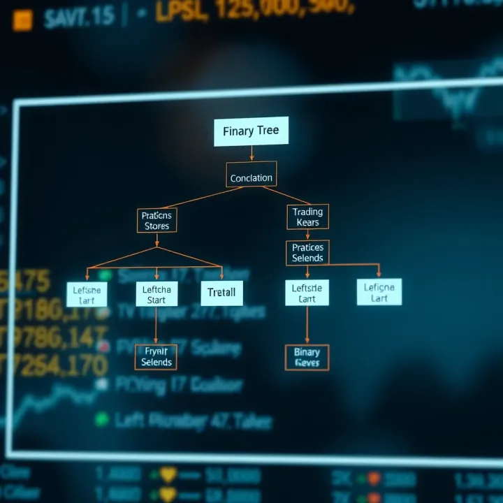 Flowchart showing the traversal techniques used to determine the left side view of a binary tree