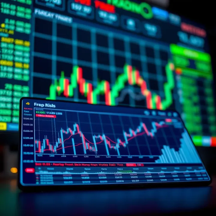 Risk Management Strategies in Forex Trading Illustration of risk management tools including stop-loss and diversification charts