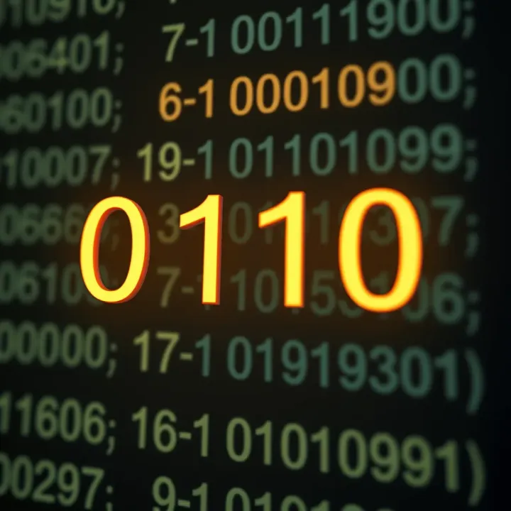 Illustration demonstrating conversion of an octal number to its binary equivalent using grouped digits