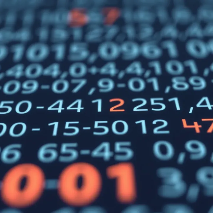 Illustration showing subtraction of binary numbers with borrowing concept