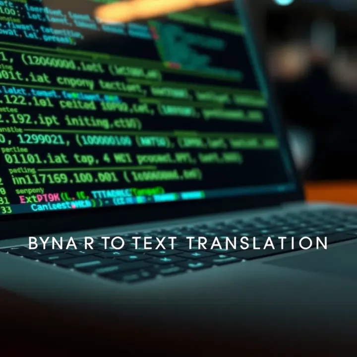Overview of tools and applications used for translating binary code into human-readable text