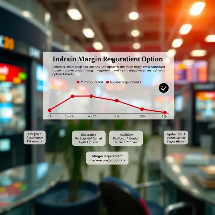 Diagram illustrating margin requirements for options trading with Indian regulatory standards