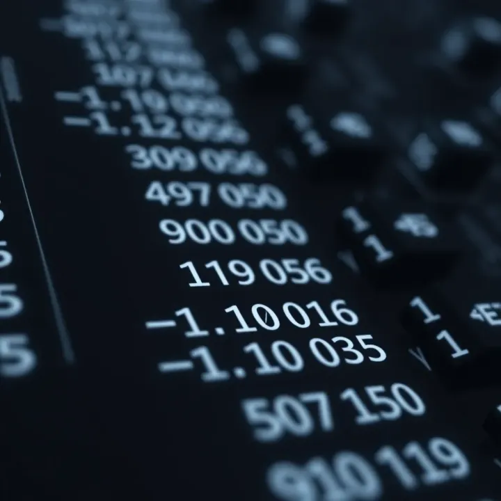 Converting Binary Numbers to Decimal Values Visual representation showing conversion of a binary number into its decimal equivalent using place values